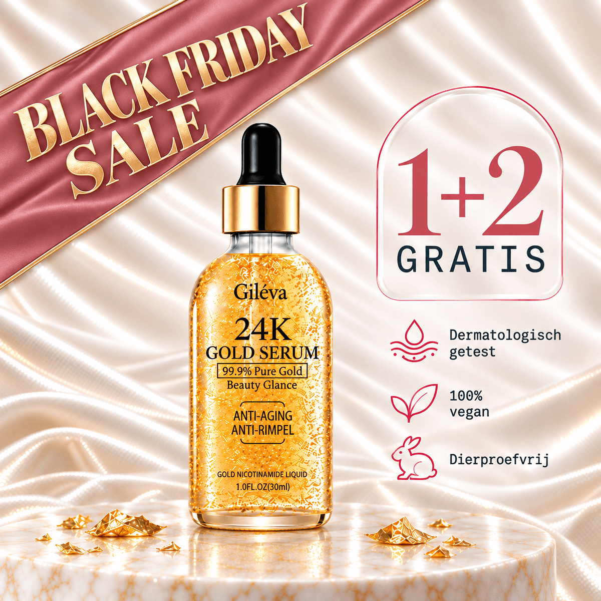24K Golden Bloom Gezichtsserum